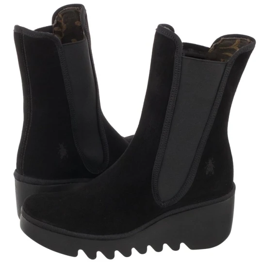 Zdjęcie produktu Sztyblety Byro Oil Suede Black P501395000 (FL373-a) FLY London