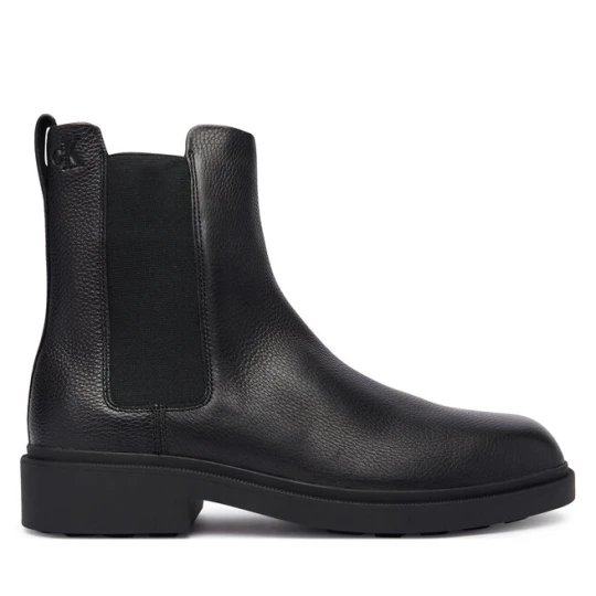 Zdjęcie produktu Sztyblety Calvin Klein Dress Lug Chelsea Boot Lth YM0YM01389 Czarny
