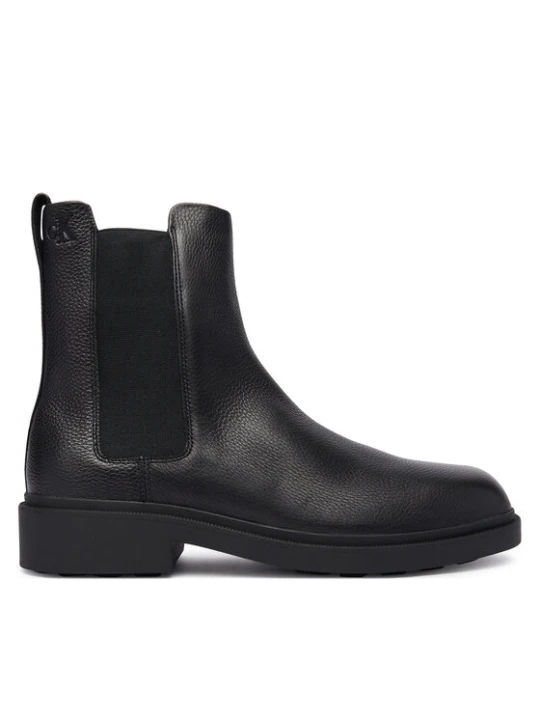 Zdjęcie produktu Sztyblety Calvin Klein Dress Lug Chelsea Boot Lth YM0YM01389 Czarny