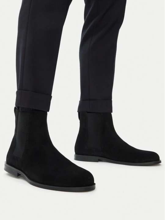 Zdjęcie produktu Sztyblety Calvin Klein Ess Rubber Chelsea Su HM0HM02055 Czarny