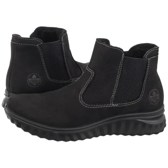Zdjęcie produktu Sztyblety Czarne 59030-01 Black (RI216-a) Rieker