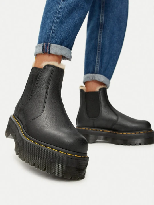 Zdjęcie produktu Sztyblety Dr. Martens 2976 Quad Fl 25635001 Czarny
