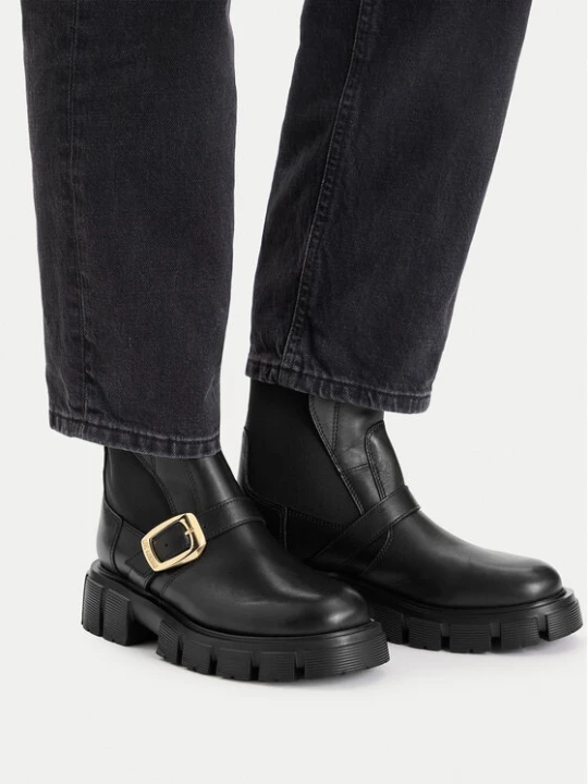 Zdjęcie produktu Sztyblety LOVE MOSCHINO JA24105G1NIA000036 Czarny
