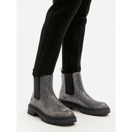 Zdjęcie produktu Sztyblety Steve Madden Moonlit SM11003468 Srebrny