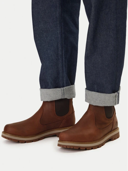 Zdjęcie produktu Sztyblety Timberland Britton Road Mid Chelsea TB0A6A4WEM61 Brązowy