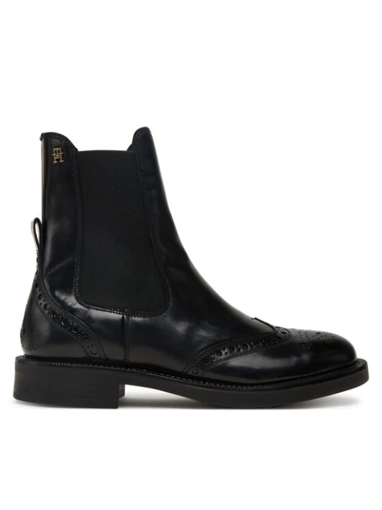 Zdjęcie produktu Sztyblety Tommy Hilfiger Brogue Boot FW0FW09151 Czarny