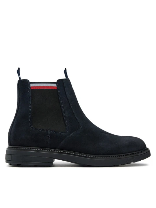 Zdjęcie produktu Sztyblety Tommy Hilfiger Chelsea FM0FM05191 Granatowy