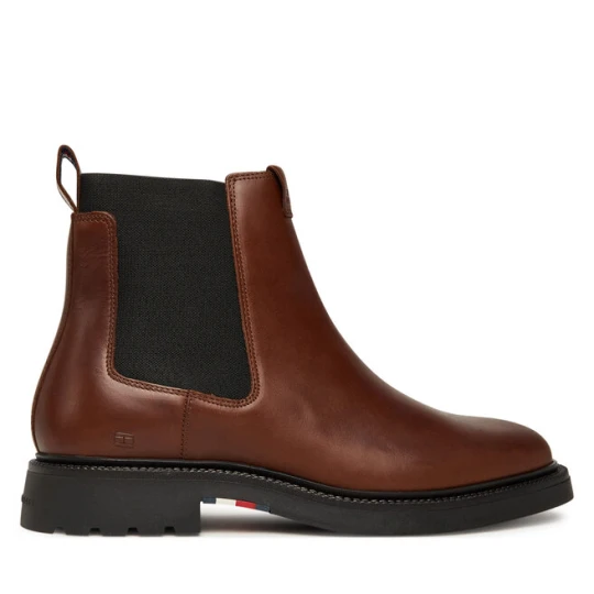 Zdjęcie produktu Sztyblety Tommy Hilfiger Comfort Lwt FM0FM05591 Brązowy
