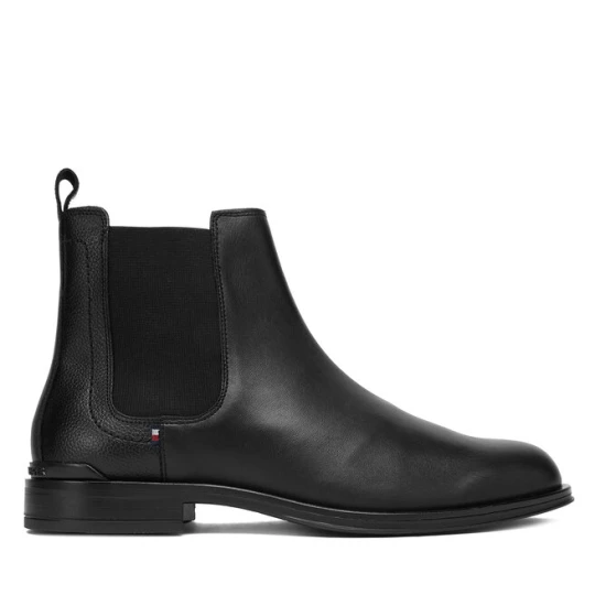 Zdjęcie produktu Sztyblety Tommy Hilfiger Corporate Cheslea FM0FM05578 Czarny