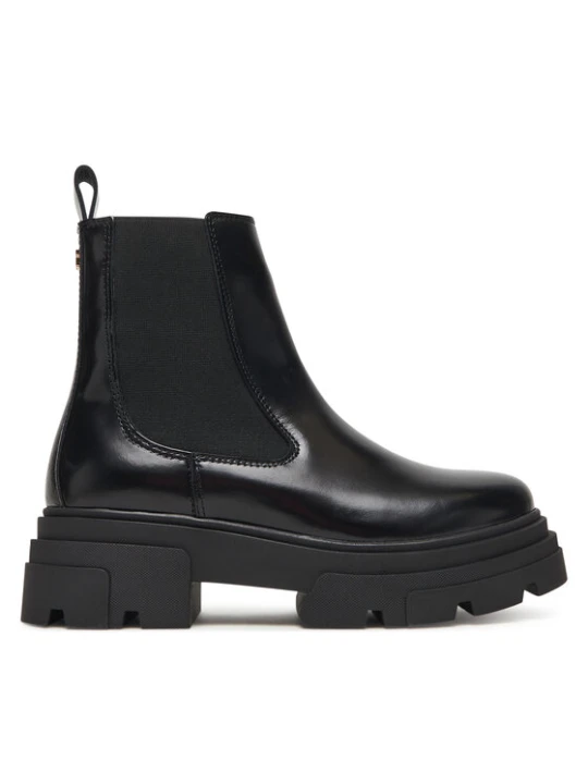 Zdjęcie produktu Sztyblety Tommy Hilfiger Shiny FW0FW09042 Czarny