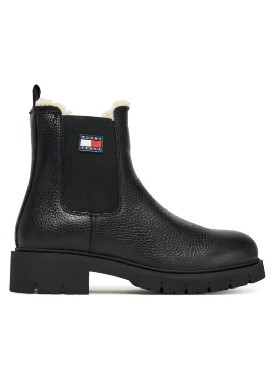 Zdjęcie produktu Sztyblety Tommy Jeans Tjw Chelsea Boot Wl EN0EN02826 Czarny