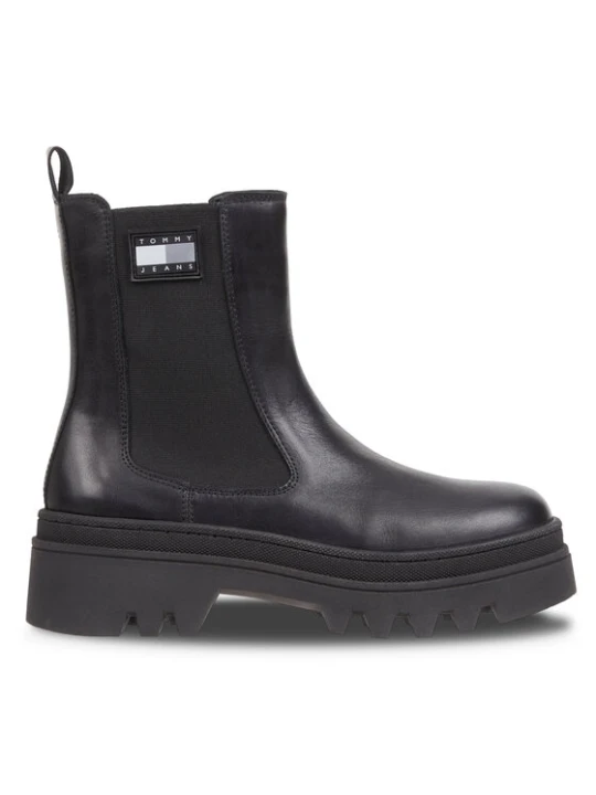 Zdjęcie produktu Sztyblety Tommy Jeans Tjw Fashion Chelsea EN0EN02295 Czarny