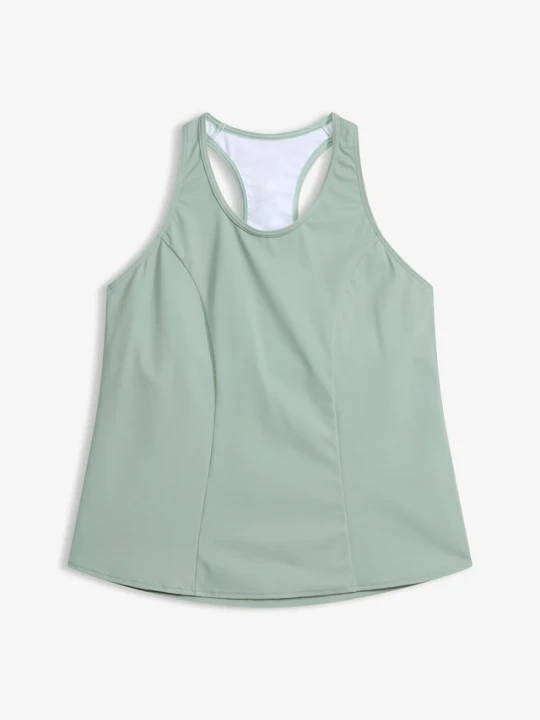Zdjęcie produktu Szybkoschnący top tankini BonPrix szary