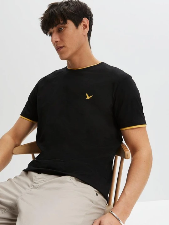 Zdjęcie produktu T-shirt (2 szt.) BonPrix czarny