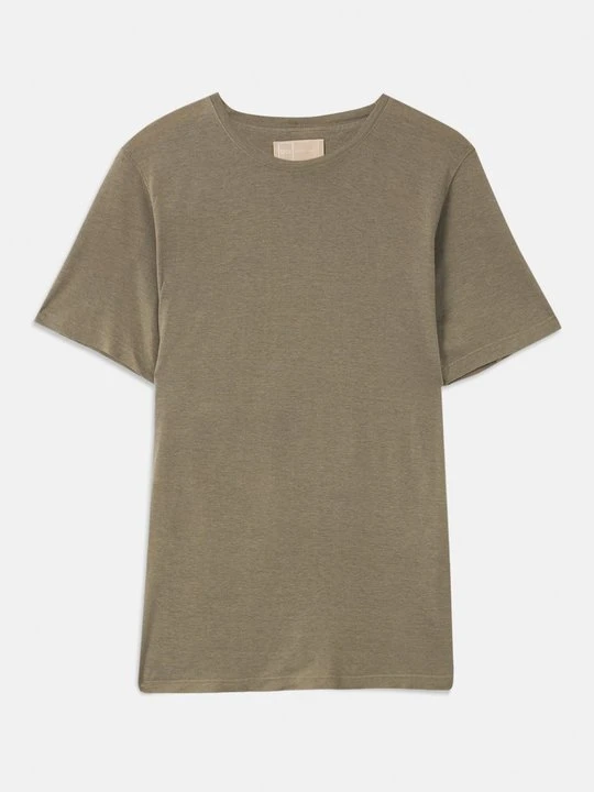 Zdjęcie produktu T-shirt basic 120% Lino zielony