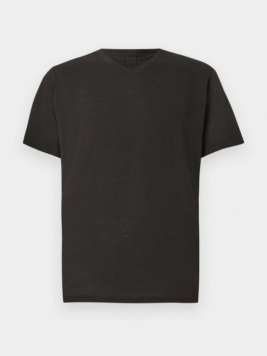 Zdjęcie produktu T-shirt basic 120% Lino czarny