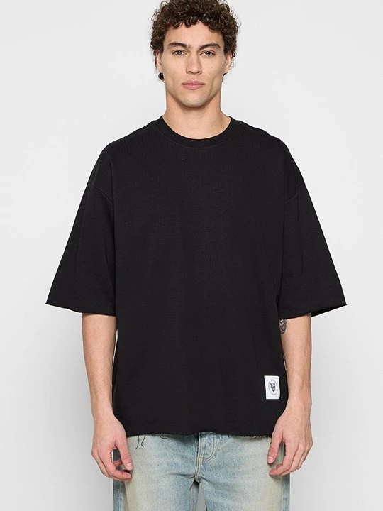 Zdjęcie produktu T-shirt basic 2Y Premium czarny melanż