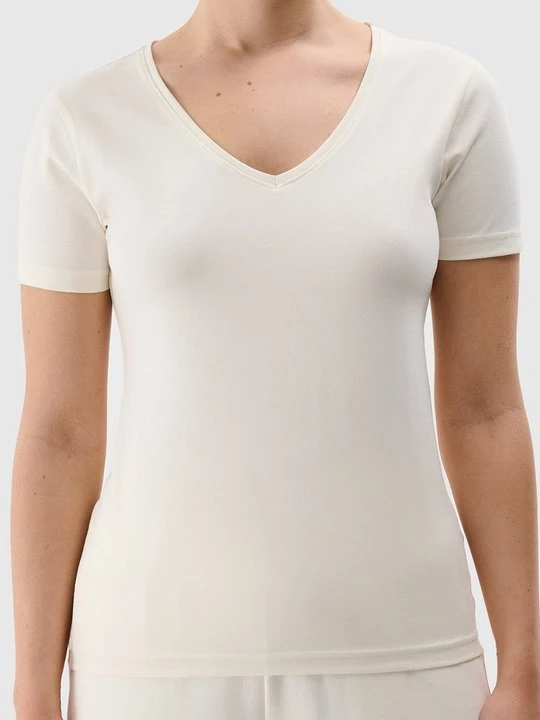 Zdjęcie produktu T-shirt basic 4F mleczny