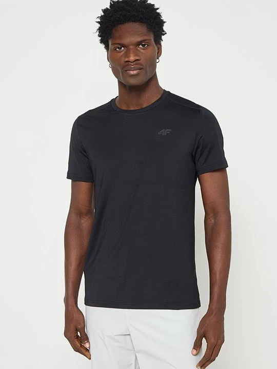 Zdjęcie produktu T-shirt basic 4F ciemnoszary