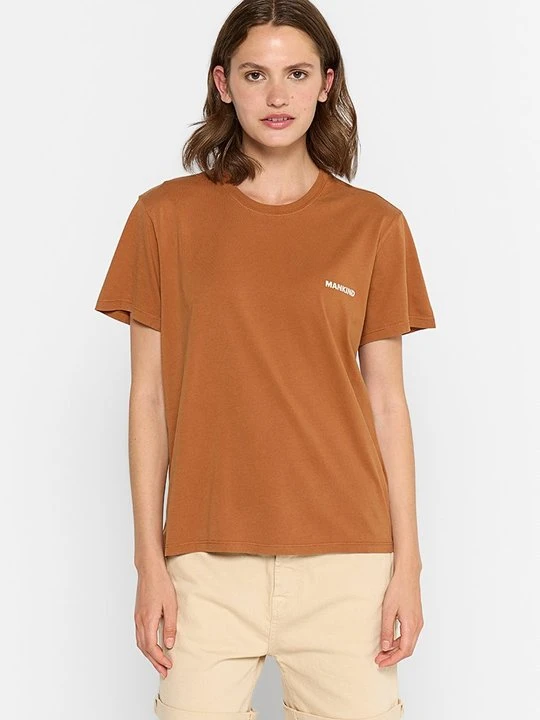 Zdjęcie produktu T-shirt basic 7 For All Mankind koniakowy