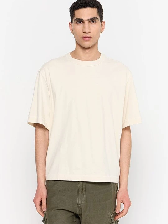 Zdjęcie produktu T-shirt basic Abercrombie & Fitch piaskowy