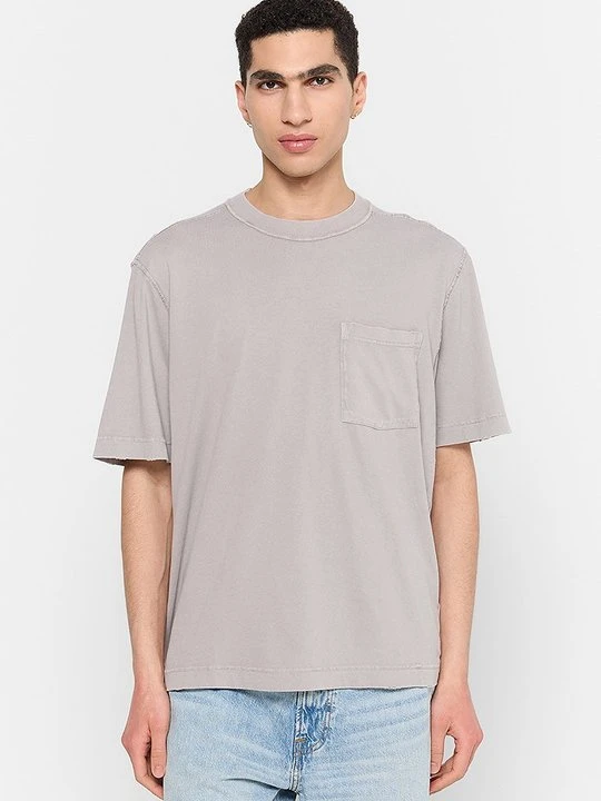 Zdjęcie produktu T-shirt basic Abercrombie & Fitch piaskowy