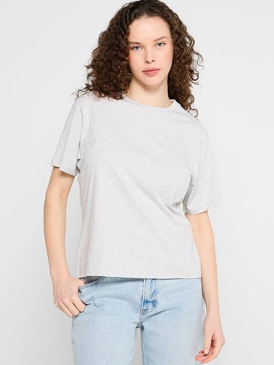 Zdjęcie produktu T-shirt basic Abercrombie & Fitch szary