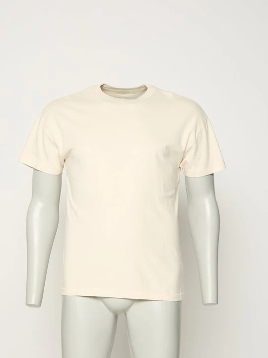 Zdjęcie produktu T-shirt basic Abercrombie & Fitch mleczny