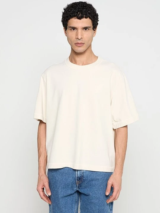 Zdjęcie produktu T-shirt basic Abercrombie & Fitch biały
