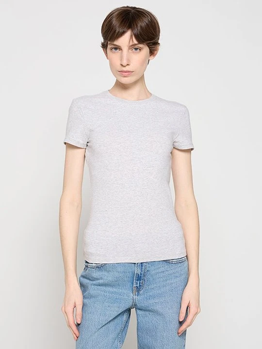Zdjęcie produktu T-shirt basic Abercrombie & Fitch szary