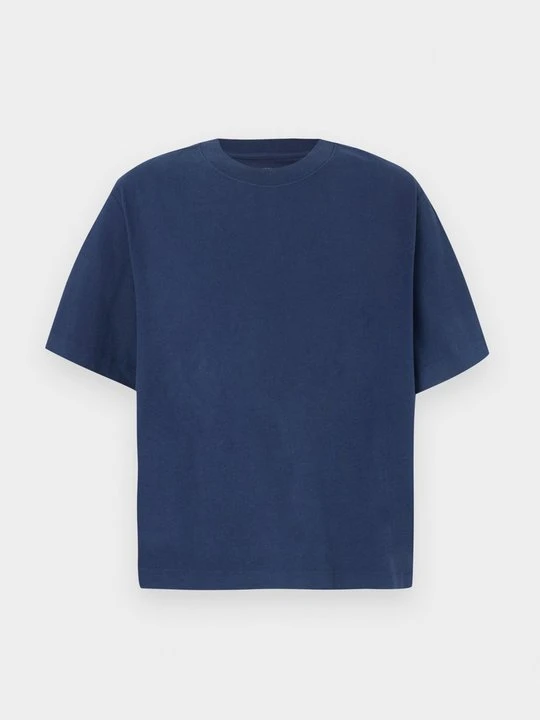 Zdjęcie produktu T-shirt basic Abercrombie & Fitch granatowy