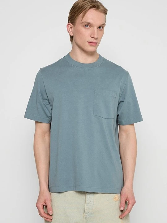 Zdjęcie produktu T-shirt basic Abercrombie & Fitch petrol