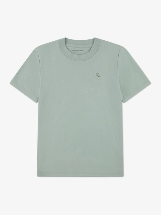 Zdjęcie produktu T-shirt basic Abercrombie & Fitch zielony
