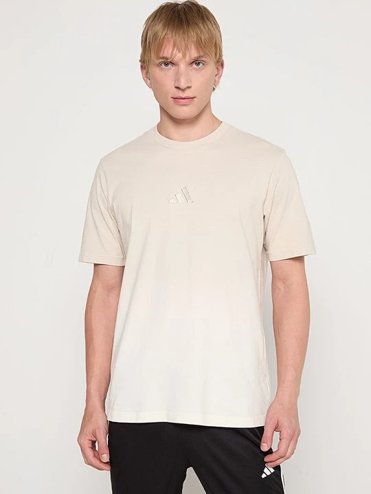 Zdjęcie produktu T-shirt basic Adidas beżowy