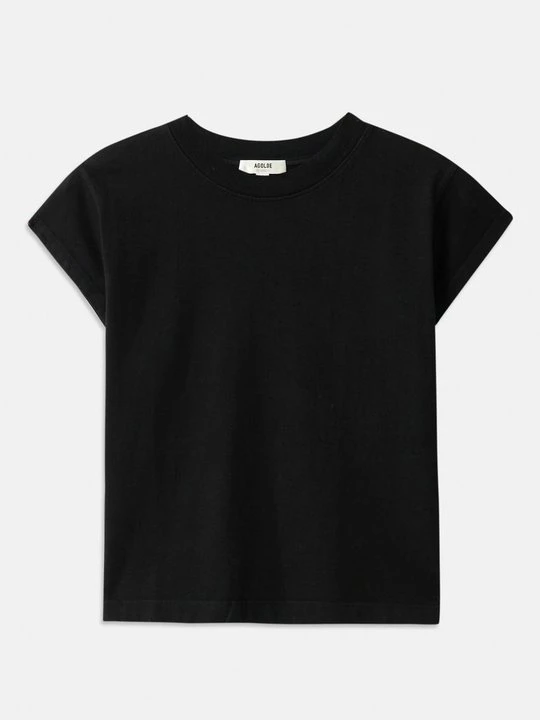 Zdjęcie produktu T-shirt basic Agolde czarny