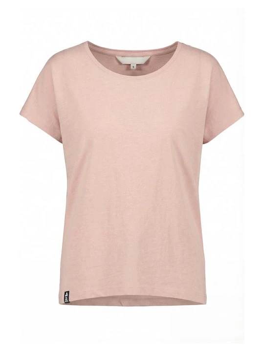 Zdjęcie produktu T-shirt basic ALIFE & Kickin jasnoróżowy