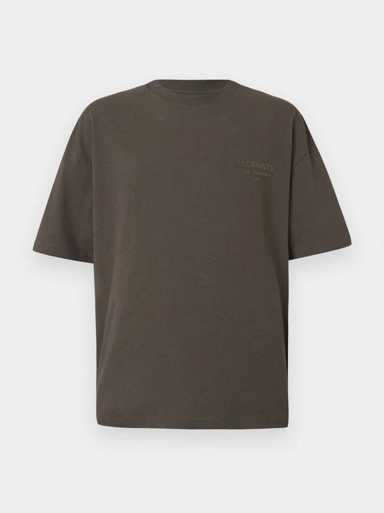 Zdjęcie produktu T-shirt basic AllSaints brązowy