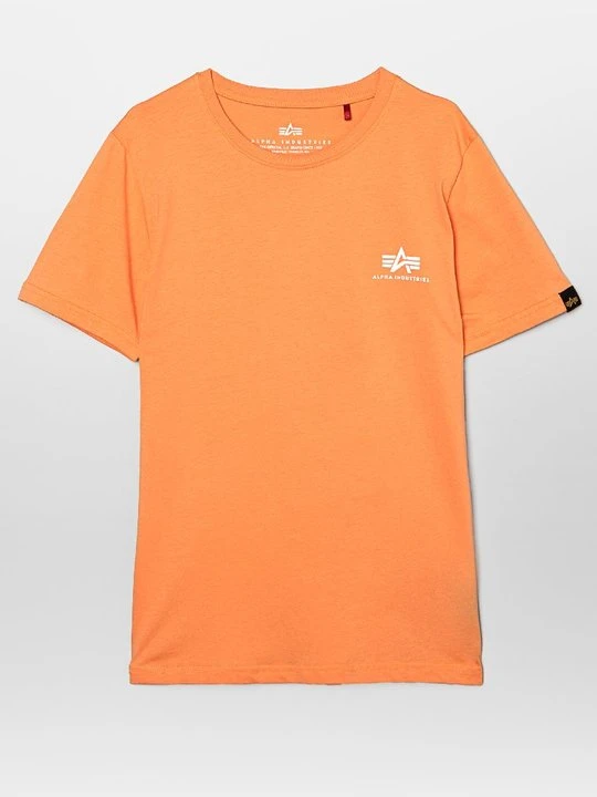 Zdjęcie produktu T-shirt basic Alpha Industries pomarańczowy