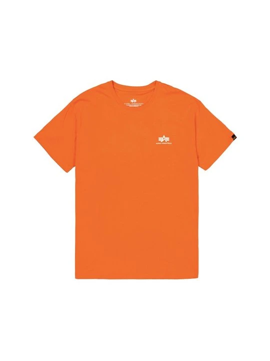 Zdjęcie produktu T-shirt basic Alpha Industries pomarańczowy