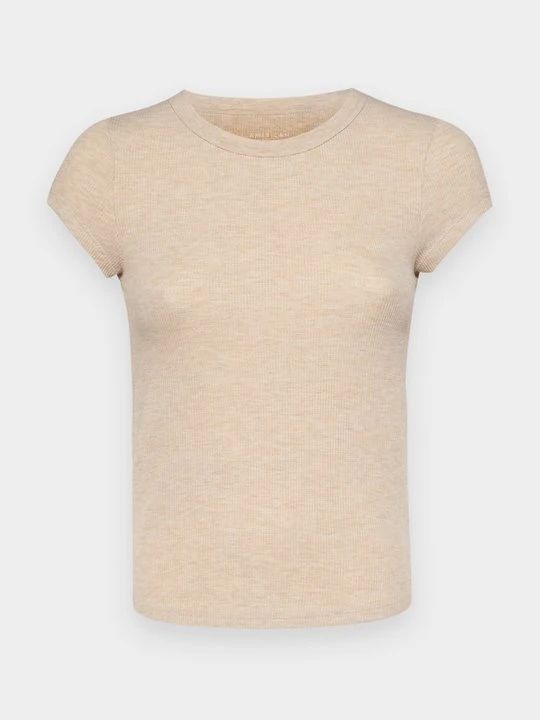 Zdjęcie produktu T-shirt basic American Eagle jasny brąz