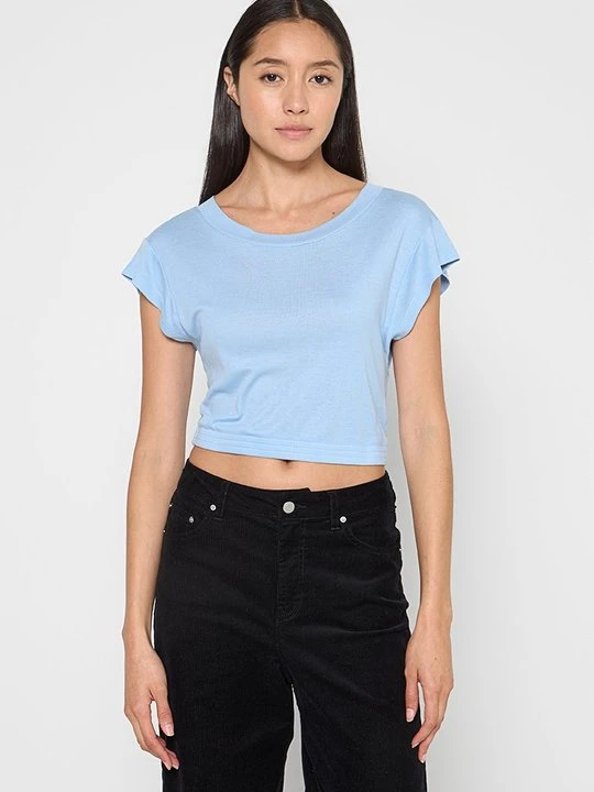 Zdjęcie produktu T-shirt basic American Vintage jasnoniebieski