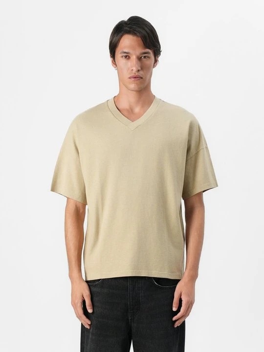 Zdjęcie produktu T-shirt basic American Vintage beżowy