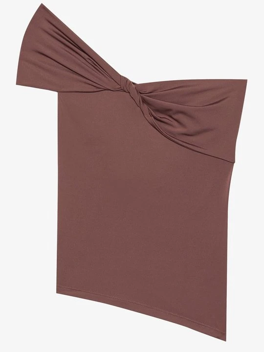 Zdjęcie produktu T-shirt basic Anna Field ciemnobrązowy
