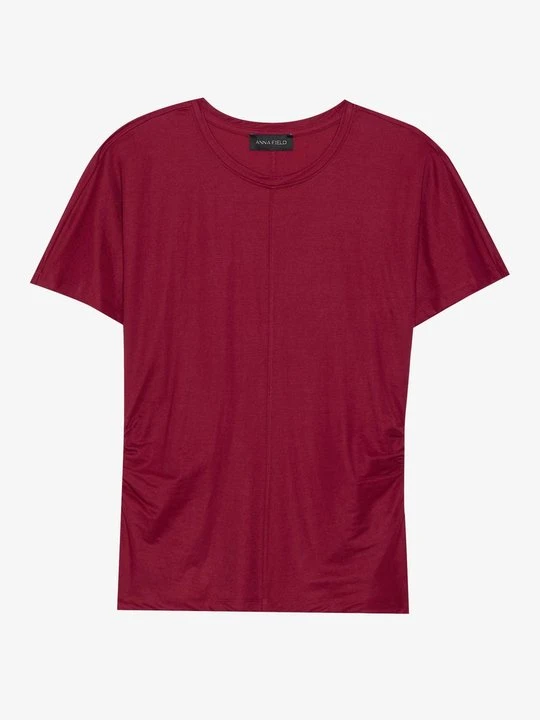 Zdjęcie produktu T-shirt basic Anna Field ciemnoczerwony