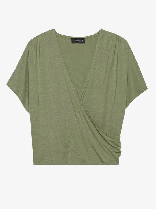 Zdjęcie produktu T-shirt basic Anna Field oliwkowy