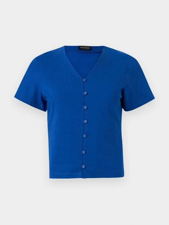 Zdjęcie produktu T-shirt basic Anna Field błękit królewski