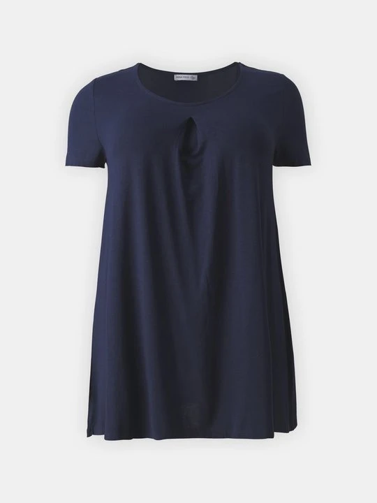 Zdjęcie produktu T-shirt basic Anna Field Curvy By Zalando granatowy