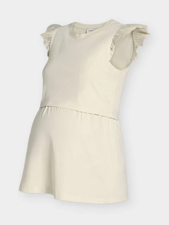 Zdjęcie produktu T-shirt basic Anna Field MAMA By Zalando piaskowy