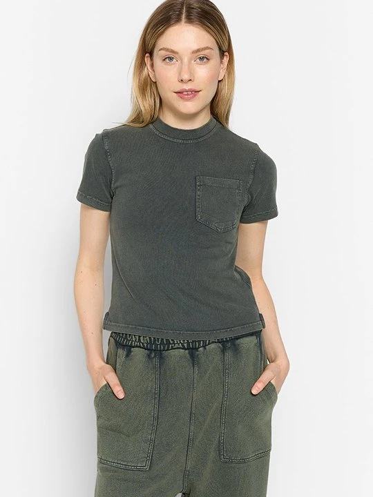 Zdjęcie produktu T-shirt basic Aspesi zielony