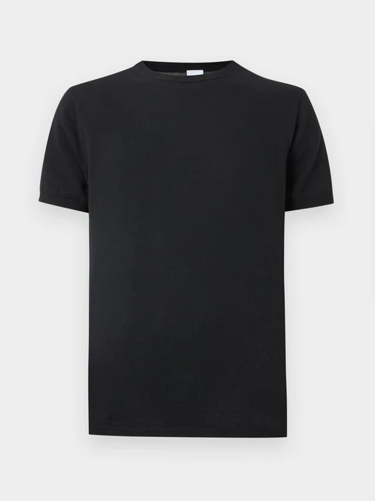 Zdjęcie produktu T-shirt basic Aspesi czarny
